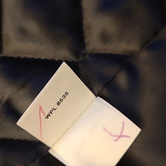 EUC VTG Saks Fifth Ave Black Label 100% Wool Navy/Green Satin Lined Jacket - Picture 6 of 16